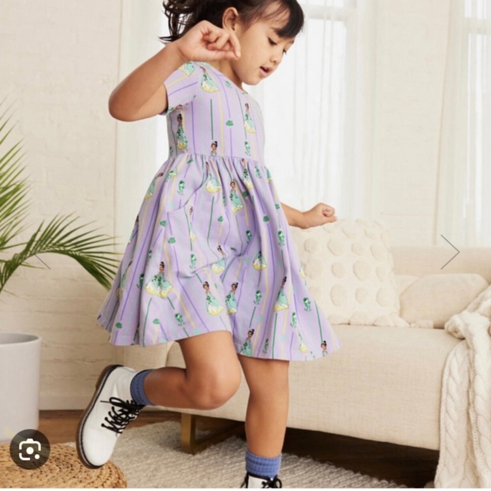 Disney Collection by Hanna Andersson Girls’ Tiana Dress